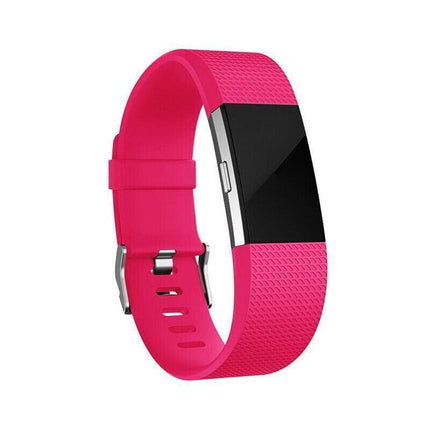 S Size Silicone Watch Wrist Sports Strap For Fitbit Charge Band Wristband Replacement - Aimall