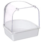 Bird Water Bath Tub For Pet Cage Hanging Bowl Parrot Birdbath Pet Cleaning - Aimall