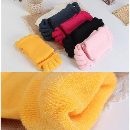 1 Pair Foot Alignment Sock Yoga Massage Socks Toe Separator Sport Pain Relief - Aimall