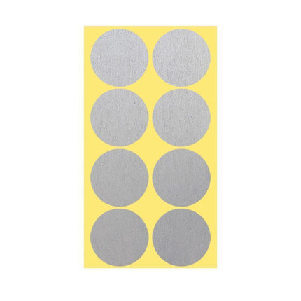 8/13/25/50mm Colour Sticker Dots Adhesive Round Labels Circular Scrapbooking Silver - Aimall