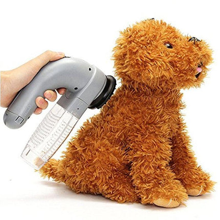 Electric Pet Dog Cat Hair Remover Cleaner Grooming Brush Comb Vacuum Trimmer - Aimall