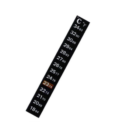 UPTO 10x Aquarium Thermometer Fish Tank Sticker Temperature Strip Dual Scale HOT - Aimall