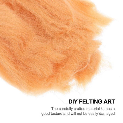 Needle Felting Mat Starter Kit 25 Set Colour Wool Felt Needles Tool DIY Gift - Aimall