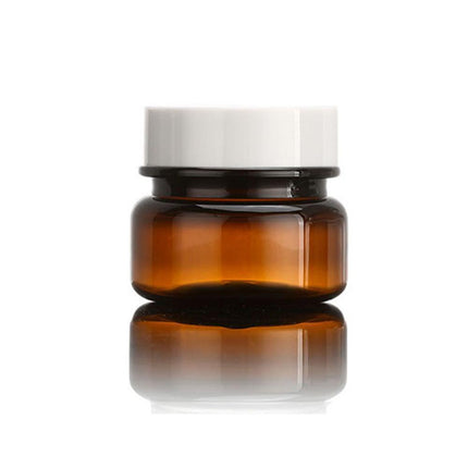 10pcs PET Plastic Cosmetic Bottles Refillable Travel Face Cream Containers