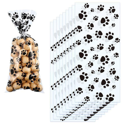200x Opp Flat Pocket Cellophane Animals Halloween Kids Party Candy Packaging Bag - Aimall