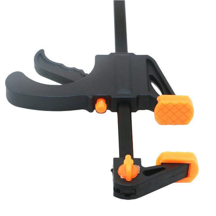 Quick Woodworking Clip Bar Clamp F-tyle Grip Quick Ratchet Release Squeeze Tools - Aimall