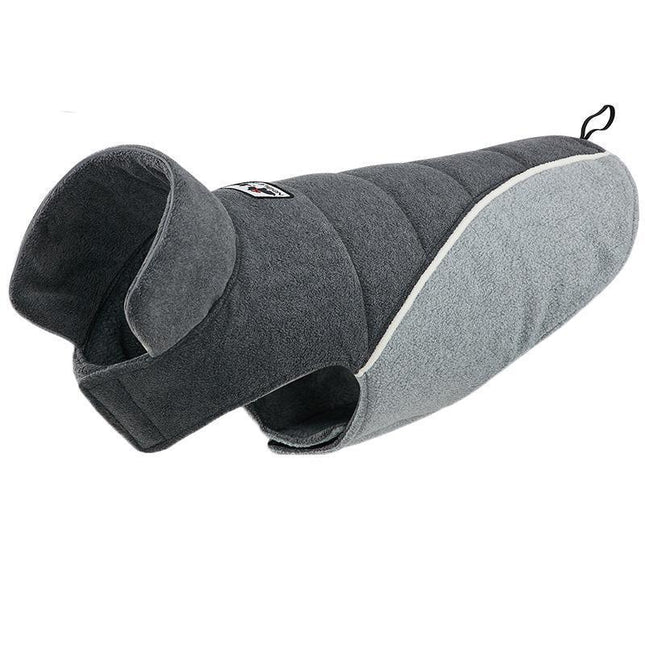 2XL Size Pet Dog Warm Coat Fleece Jacket Double-sided Vest Jumper Sweater Winter - Aimall