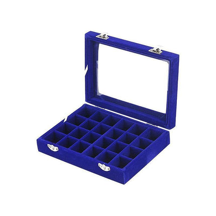 Velvet Earring Jewelry Display Hanger Organizer Box Holder Storage Case AU Stock - Aimall