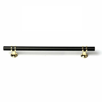 Black+Gold Design Kitchen Cabinet Handles Drawer Bar Handle Pull 96 128 160 192 320MM - Aimall