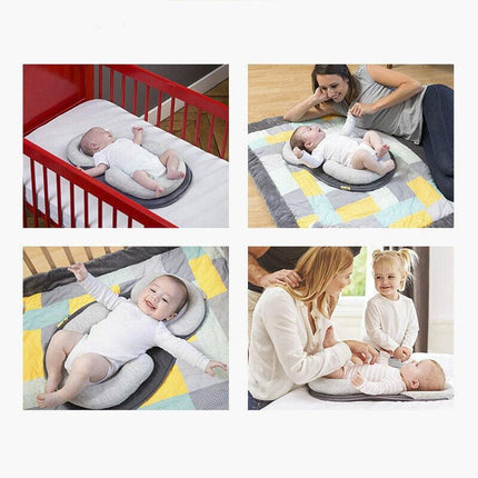 Portable Baby Crib Nursery Travel Folding Newborn Bed Bag Infant Toddler Cradle - Aimall