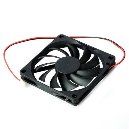 2PCS 12V 8010 DC Fan 2 Pin Brushless for PC Computer Hydroponics Cooling AUStock - Aimall