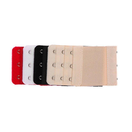 3 Hooks Underwear Extension Bra Buckle Bra Extender Hook Brassiere Strap - Aimall