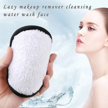 1/3X Reusable Makeup Remover Pads Microfiber Face Cleaner Puff Facial Cleansing - Aimall