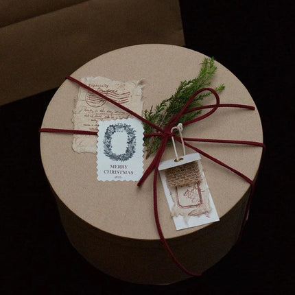92M Leather Beading String Buckskin Rope Braid Gift Box Decoration Stock - Aimall