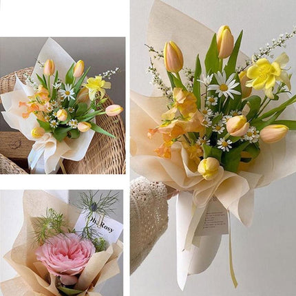 5Packs 6 Colours Tissue Gift Wrapping Paper 30cm x 30cm Packaging Eco Friendly - Aimall