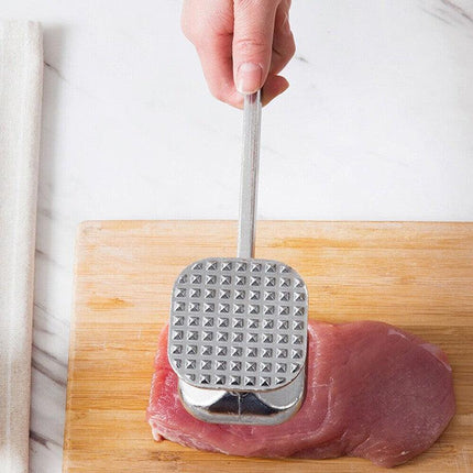 Aluminium Metal Meat Mallet Tenderizer Steak Beef Chicken Hammer Kitchen Tool - Aimall