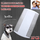 3 X Lice Comb Flea Double Sided Nit Beauty Salon Hair Head Lice Best Plastic - Aimall