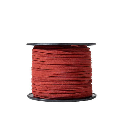 92M Leather Beading String Buckskin Rope Braid Gift Box Decoration Stock - Aimall