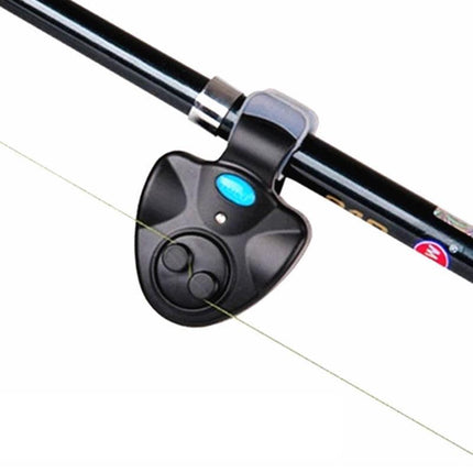 4PCS Electronic Fish Bite Sound Alarm LED Light Alert Bell Clip-On Fishing Rod - Aimall