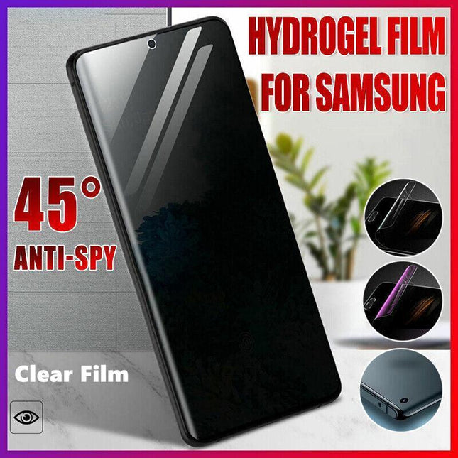 Hydrogel Clear Film Screen Protector For Samsung S22 S21 S20 Note 20 10 9 8 - Aimall