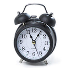 Twin Bell Alarm Clock Vintage Retro Loud Clocks Battery Bedside Desk Analogue - Aimall
