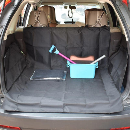 Pet Dog Car Boot Cargo Liner Cover Mat Waterproof Protector Cat SUV Ute Black - Aimall