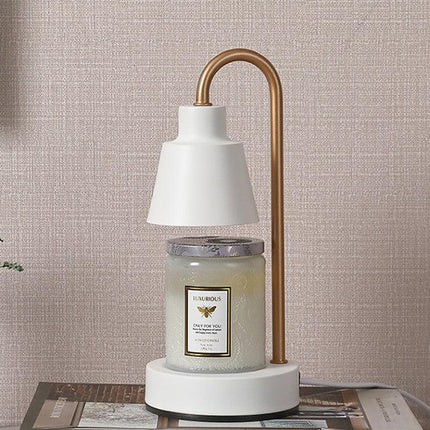 Aromatherapy Melting Wax Lamp Dimmable Night Light Table Candle Warmer Lamp - Aimall