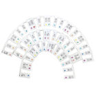 Removable Piano Keyboard Note Labels Reusable Silicone Stickers 88 Keys - Aimall