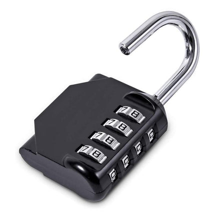 Combination-Lock 4 Digit Outdoor Waterproof Padlock,Gate,Locker,Hasp Number Lock - Aimall