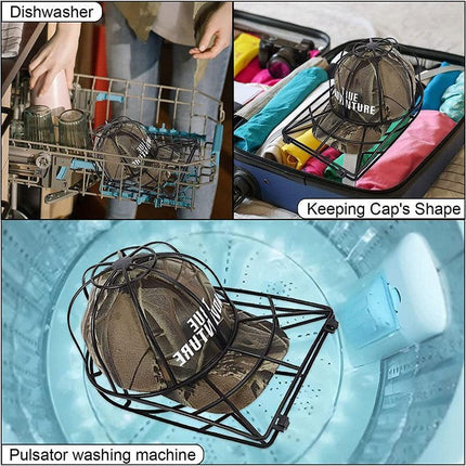Caps Tool Frame Wash Wool Cage Sport Visor Ball Cap Washer Hat Cleaner Baseball - Aimall