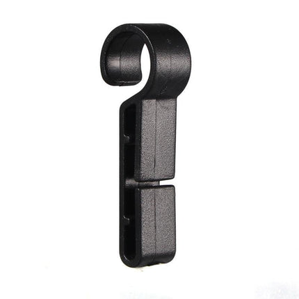 10PCS Helmet Clips Headlamp Hard Hat Safety Helmet Cap Head Lamp Buckle Hook Kit - Aimall