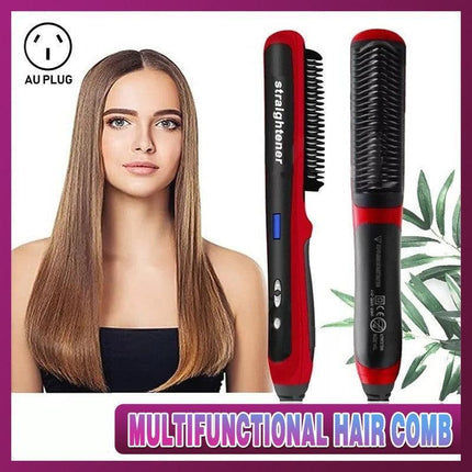 Innovative Beard Straightening Brush for Men and Women - Aimall