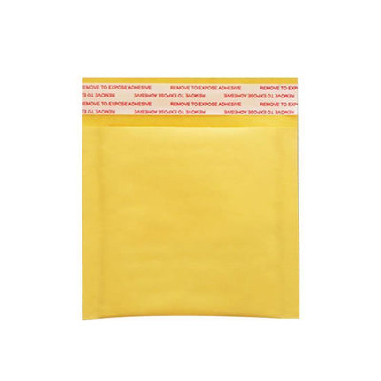 25PCS Poly Bubble Mailer Yellow Colour Multi-Size Plastic Padded Bag - Aimall