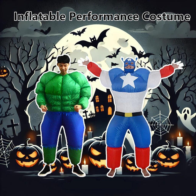 Cross-border Halloween Show Inflatable Costume Evening Show Performance Event