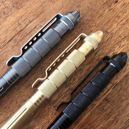 Self Defence Tactical Pen Glass Breaker DNA Catcher Survival Emergency Tool - Aimall