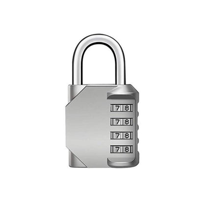 Combination-Lock 4 Digit Outdoor Waterproof Padlock,Gate,Locker,Hasp Number Lock - Aimall