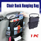 1PC Car Seat Back Organiser Multi Pocket Storage Bag Organizer Holder Travel - Aimall