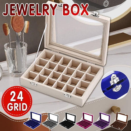 Velvet Earring Jewelry Display Hanger Organizer Box Holder Storage Case AU Stock - Aimall