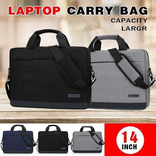 Laptop Sleeve briefcase Carry Bag for Macbook Dell Sony HP Lenovo 14 Inch - Aimall