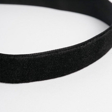 Black Velvet Choker Necklace - Perfect for the 90's Grunge Look! - Aimall