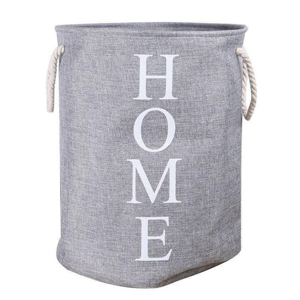 60L Large Foldable Laundry Washing Clothes Storage Hamper Basket Bin Organiser - Aimall