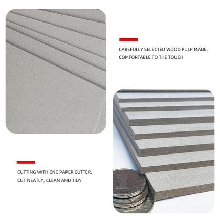 40PCS Greyboard A4/A3 1.5mm Extra Thick Grey Board Modelling, Mount Board Back - Aimall