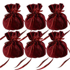 Wine Red-6PCS