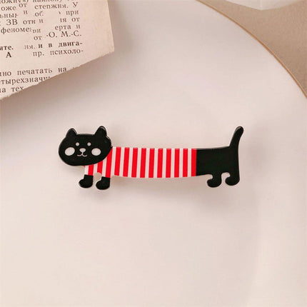 Cute Cartoon Animal Hair Clips Girls Duck Dog Cat Bang Clip Hair Accessories