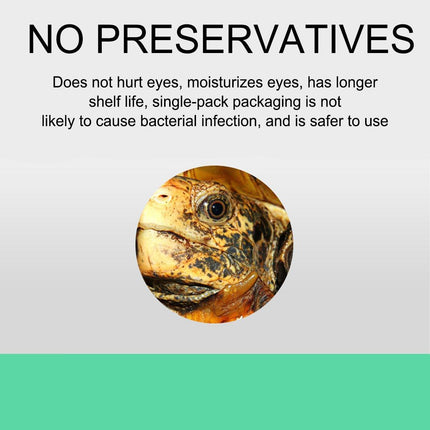 8ml Chloramphenicol Eye Drops for Reptiles Tortoises Eye Infection Treatment