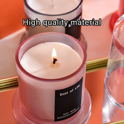 2Pcs Smokeless Glass Aromatherapy Candles Scented Gift Set for Relaxation