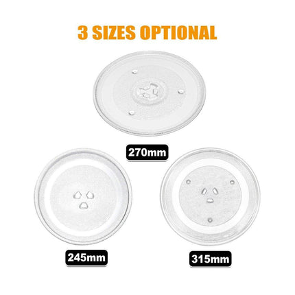 Microwave Glass Turntable Replacement Plate Universal Microwave Oven Tray