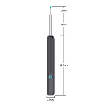 Wi -Fi visible wax elimination spoon, USB 1080P HD load otoscope Aimall