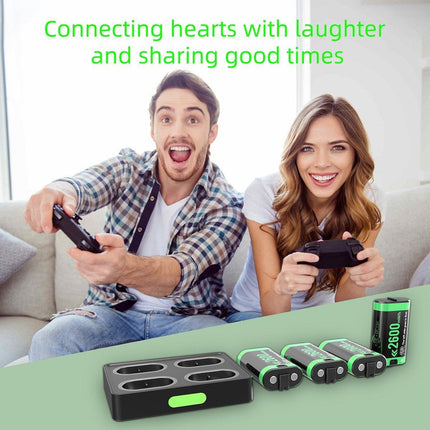 Rechargeable Battery Pack and Charging Dock for Xbox One Series S X Controller