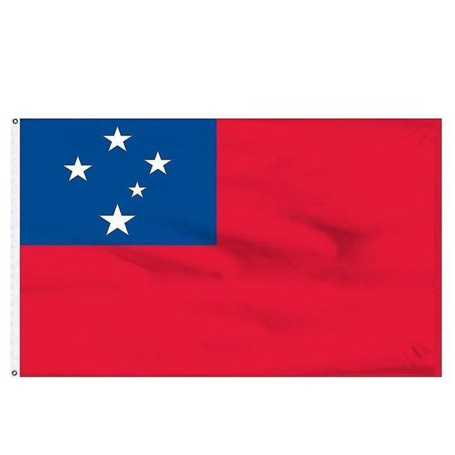 Outdoor Western Samoa Flag Samoan Flag Large 90x150cm 3x5ft World Rugby - Aimall